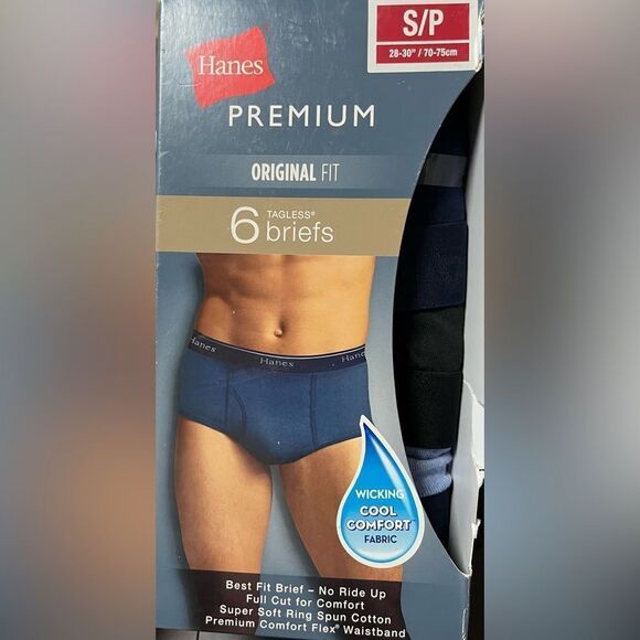 Hanes Premium Men's 3 pm Classic Briefs - Colors May Vary*** - Picture 1 of 2